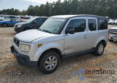2006 Honda Element Ex from USA, damaged, VIN 5J6YH187X6L006232